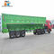 3 Axles Crawler Dump Truck Semi Trailer  for delivering stones, sand, coal, carbon, white ash, etc