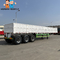 3 Axles Drop Side Semi Trailer Trucks Special For Zambia Market